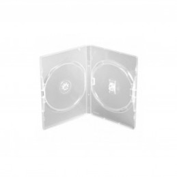 CARCASA DVD DUBLA TRANSPARENTA