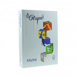 CARTON COLOR 160G/MP A4 101 ALBASTRU PAL FAVINI