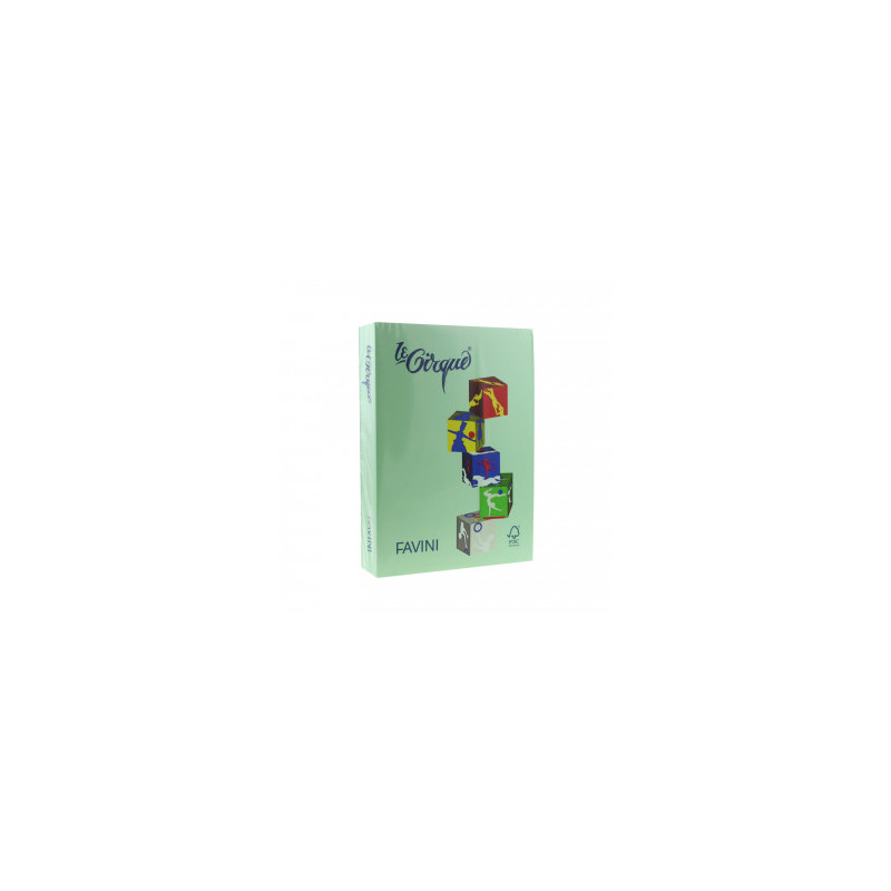 CARTON COLOR 160G/MP A4 107 VERDE DESCHIS FAVINI CARTON COLOR 160G/MP A4 107 VERDE DESCHIS FAVINI