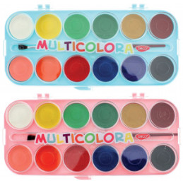 ACUARELE 12 CULORI MULTICOLORA DACO AR123