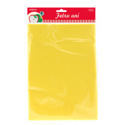 ACCESORII CRAFT - AD081G FETRU UNI SET4 GALBEN