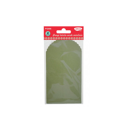 PUNGI HARTIE VERDE MASLINIU DACO PG006