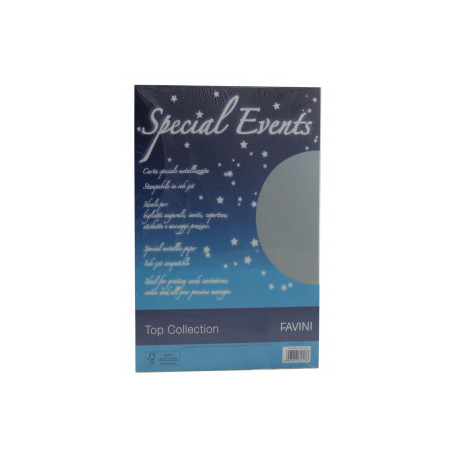 CARTON METALIZAT 250G/MP A4 10COLI AG SPECIAL EVENTS FAVINI A69U174