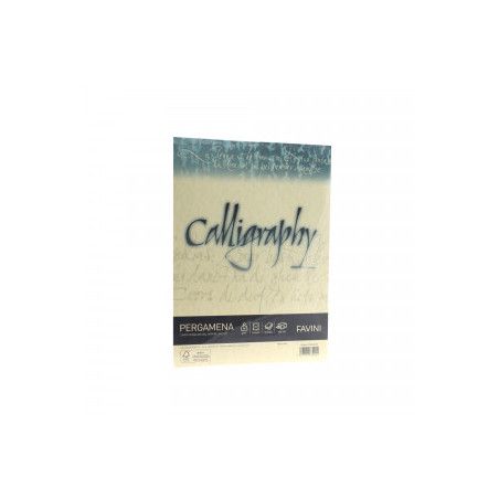 HARTIE CALIGRAFICA 90G/MP A4 50COLI CREM FAVINI PERGAMENA A692204