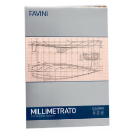 HARTIE MILIMETRICA 85G/MP A3 10 COLI FAVINI A205003