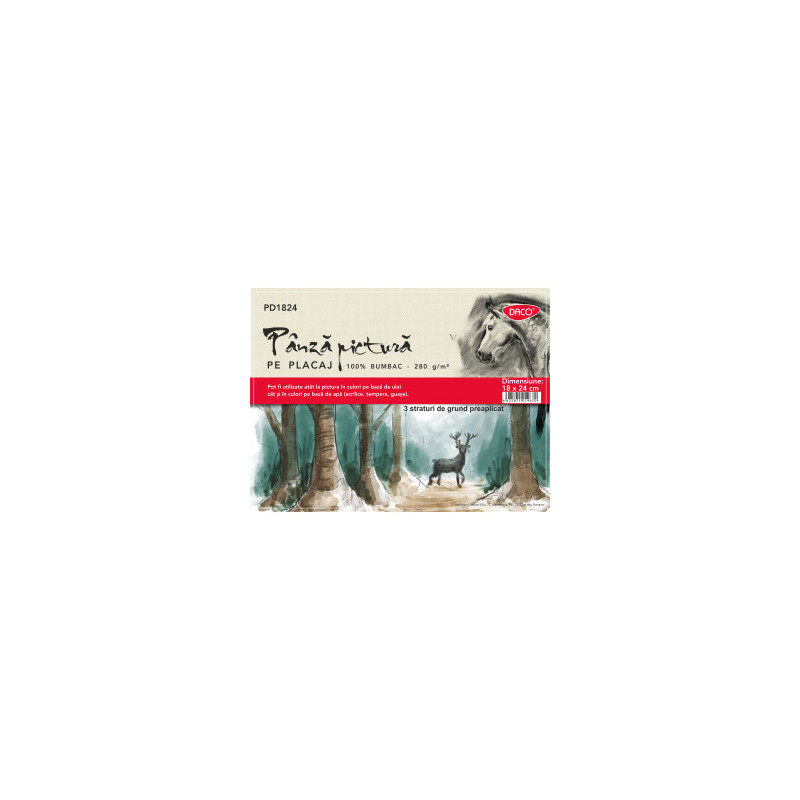 PANZA PICTURA PE CARTON 18X24CM DACO PD1824 PANZA PICTURA PE CARTON 18X24CM DACO PD1824