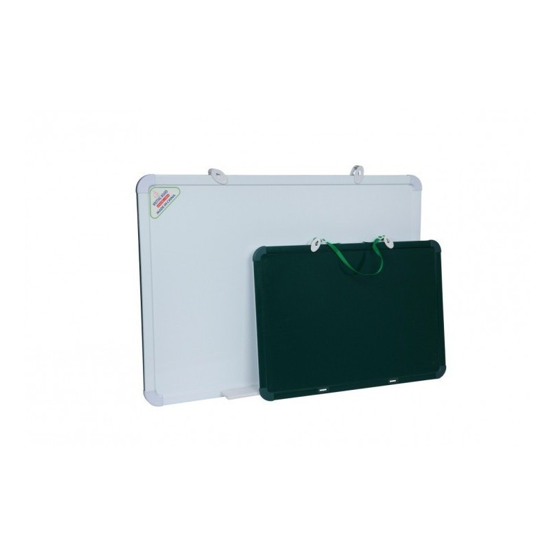 Tabla magnetica cu 2 fete CNX, 200x100cm, alb, verde, pentru perete Tabla magnetica cu 2 fete CNX, 200x100cm, alb, verde, pentru perete