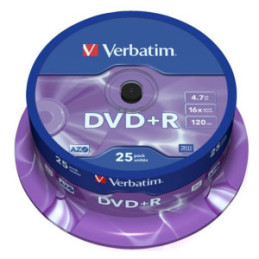 DVD-R VERBATIM 4.7GB 16X 25/PA 50/PA