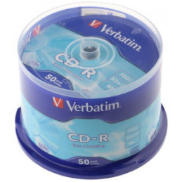 CD VERBATIM 80 MIN 48X 50/PA 100/PA