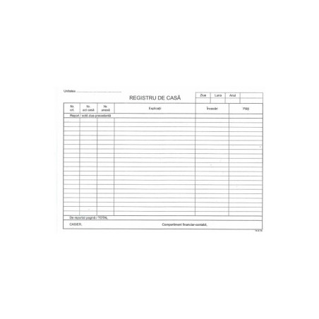 kidsmagicstore.ro|REGISTRU DE CASA A4 AUTOCOPIATIV ORIZONTAL L0328814,23 lei12,80 leiNoutati