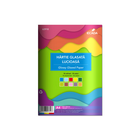 kidsmagicstore.ro|HARTIE GLASATA LUCIOASA 10 FILE/SET ECADA 629102,61 lei2,35 leiEcadaNoutati