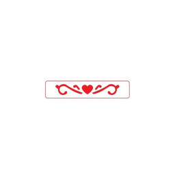 Perforator hobby - inima, pentru margine, CNX, JF-829M / 101