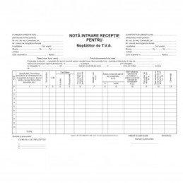 NOTA DE RECEPTIE FARA TVA SI CONSTATARE DE DIFERENTE AA L03769