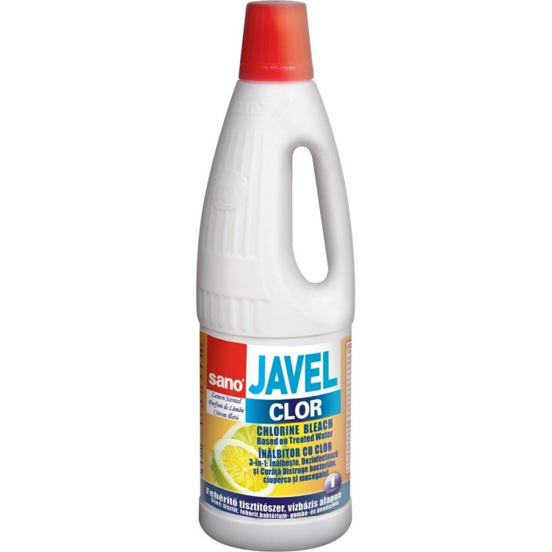 Inalbitor Sano Javel, Lemon, 1l, 3in1 Inalbitor Sano Javel, Lemon, 1l, 3in1