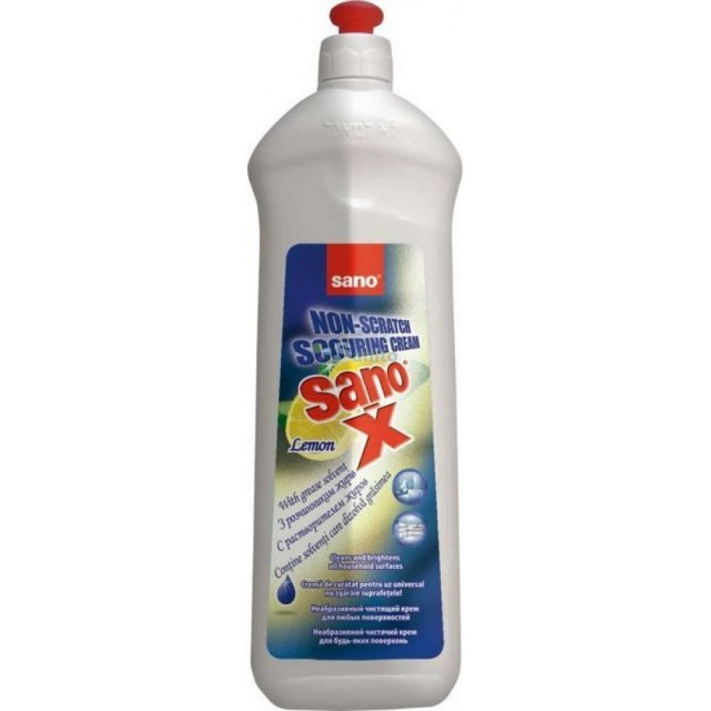 Crema de curatare Sano uz universal, Lemon, 700ml, 1kg Crema de curatare Sano uz universal, Lemon, 700ml, 1kg