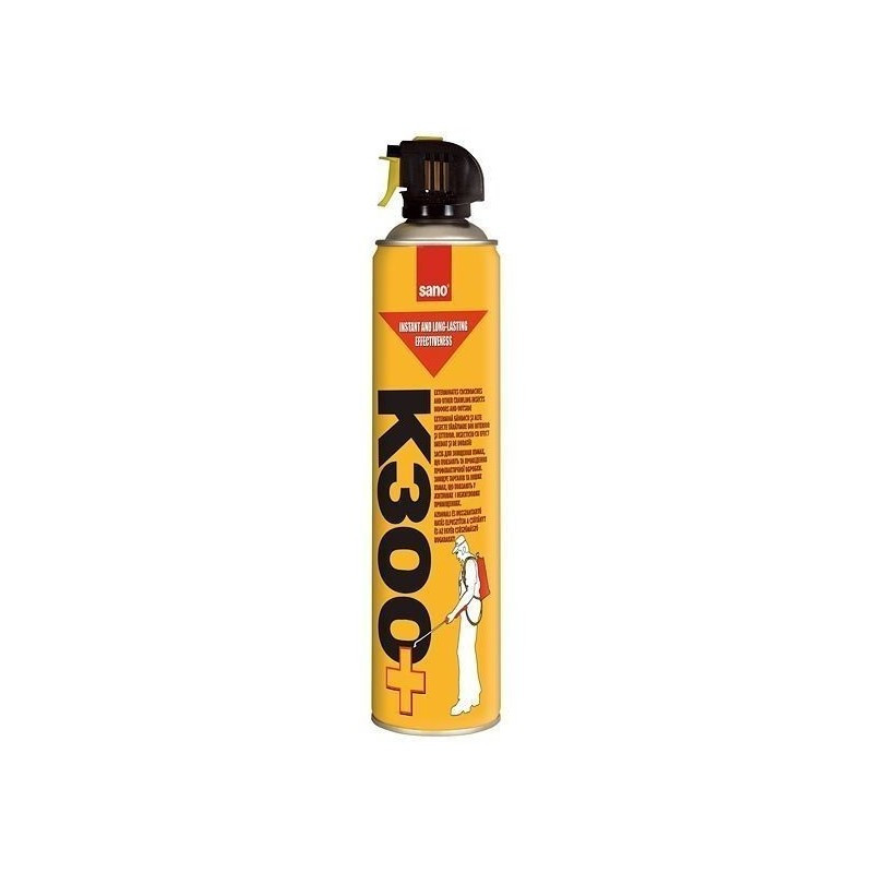 Insecticid Sano K300+ spray, 630ml, +Aerosol Insecticid Sano K300+ spray, 630ml, +Aerosol