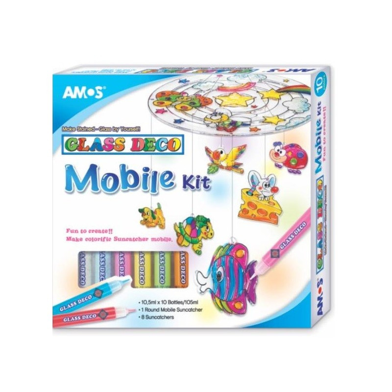 Set creatie AMOS GD10P10MK, Glass Deco Mobile Kit Set creatie AMOS GD10P10MK, Glass Deco Mobile Kit