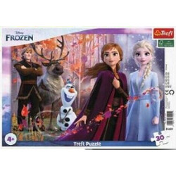 Joc puzzle Disney Frozen, 30 piese, 4 ani+, Trefl