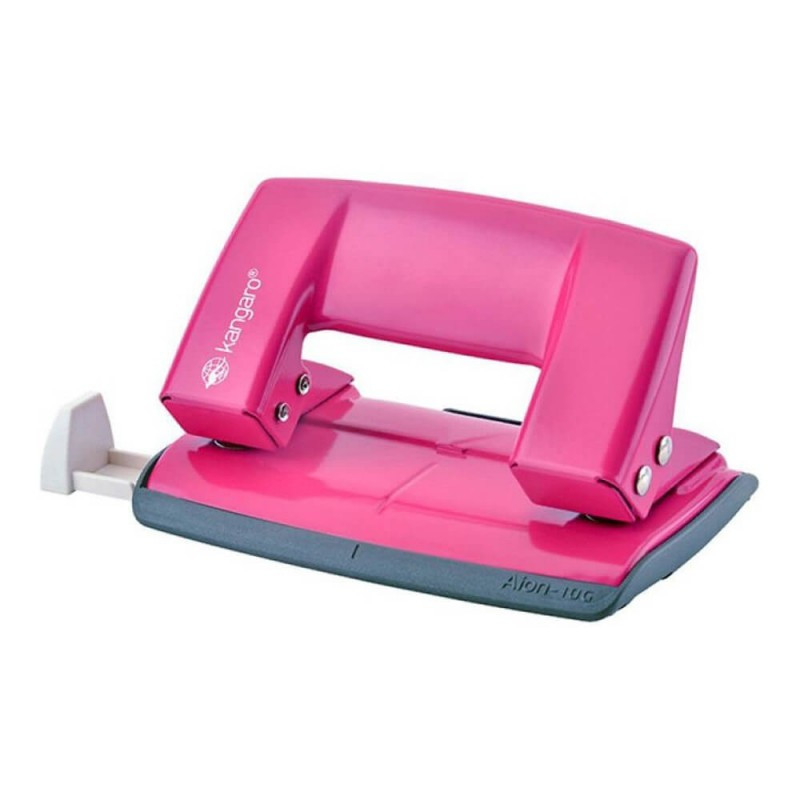 Perforator Kangaro AION-10G/S, 10 coli, metalic, roz fucsia, blister Perforator Kangaro AION-10G/S, 10 coli, metalic, roz fucsia, blister