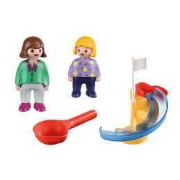 Playmobil - 1.2.3 Tobogan De Apa
