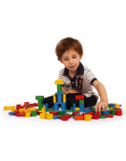 Seturi constructie cuburi lemn 