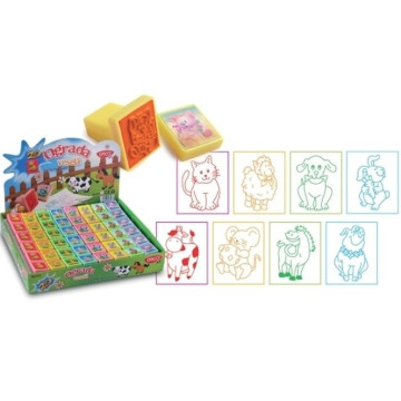 Stampile cu model pentru copii, ideale ca materiale didactice in scoli si gradinite