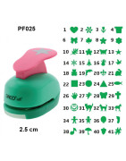 Perforatoare creative cu diametru 25 mm